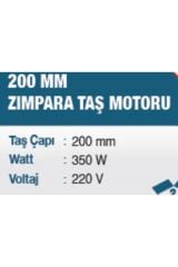 Proter Pr 200 200 Mm Zımpara Taş Motoru