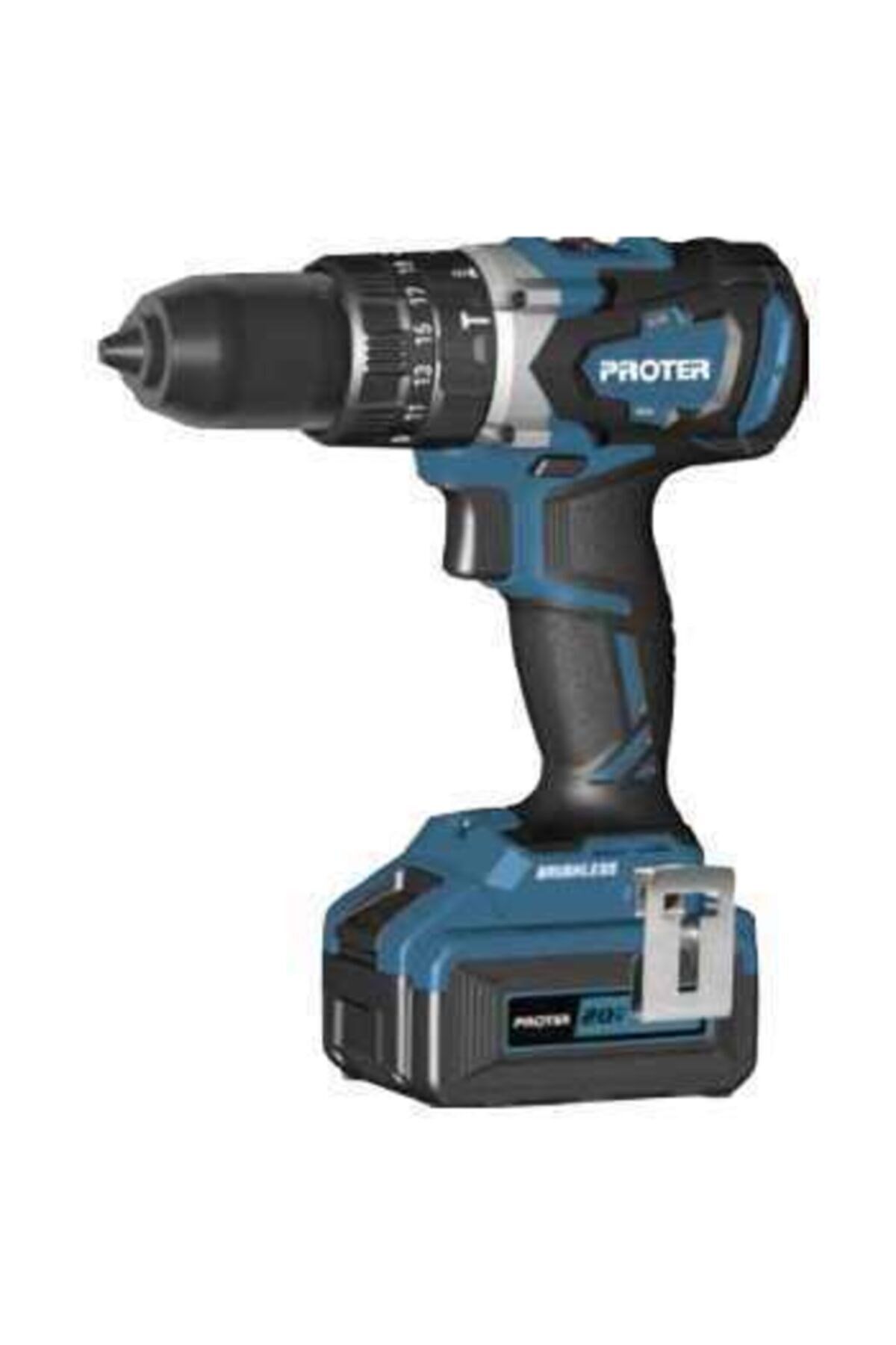 Proter Pst740bl 20v 4.0ah Darbeli Akülü Vidalama Kömürsüz Motor