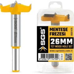 SGS Ahşap Menteşe Frezesi 26 mm SGS1470