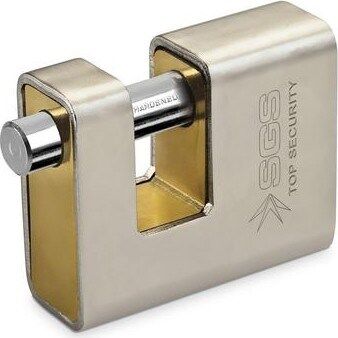 SGS Çelik Korumalı Kayar Milli Asma Kilit 90Mm Sgs1372 (1 Adet)