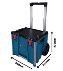 Bosch Profesyonel L-Boxx Contractor Tekerlekli 3'lü Takım Çantası
