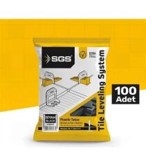 SGS6167 Derz Seviye Tespit Klips Takozu (PK/100 Adet) Siyah