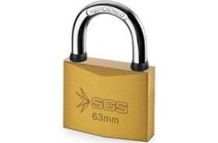 SGS1345 Sarı Boyalı Asma Kilit 63Mm  (1 Adet)