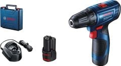 Bosch Gsr 120-LI 12 Volt 2.0 AH Çift Akülü Vidalama