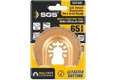 SGS1882 Multı-Tools Kesici ve Raspalama Derz Arası Temizleme Karbür 65MM