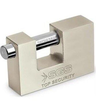 SGS1366 Saten Kaplama Kayar Milli Asma Kilit 80Mm (1 Adet)