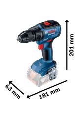 Bosch GSR 18V-50 Akülü Vidalama (AKÜ HARİÇ)