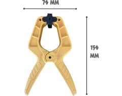 SGS1682 Pratik Mandal Işkence 150 Mm. - Çene Açıklığı 70 Mm. - 1 Adet