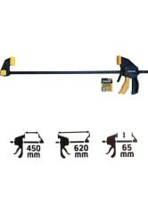 SGS1667  Ayarlanabilir Uçlu Otomatik Işkence 450 Mm. - 1 Adet
