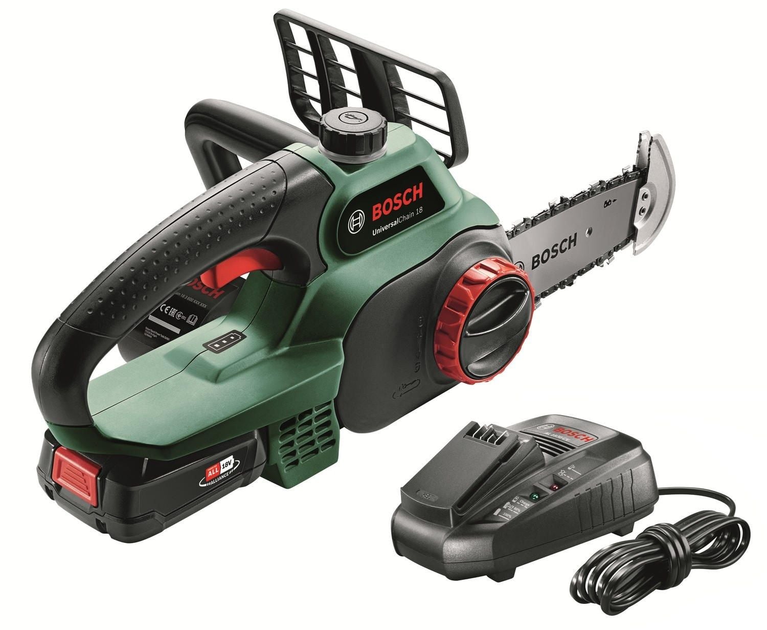 Bosch UniversalChain 18 Akülü Zincirli Ağaç Kesme Makinesi 06008b8000