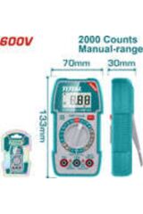 TOTAL TMT5360011 DİJİTAL MULTİMETRE 600V