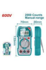 TOTAL TMT5360011 DİJİTAL MULTİMETRE 600V