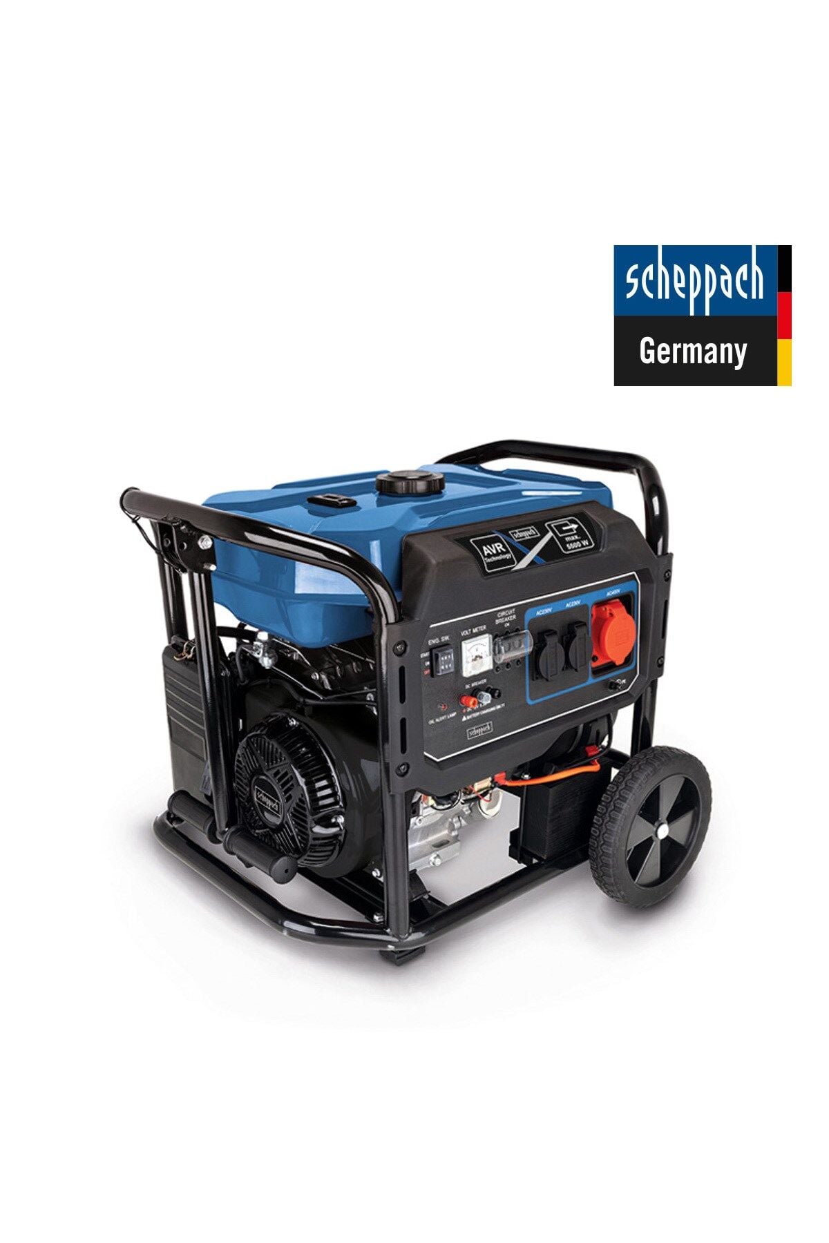 SCHEBBACH SG7100X Benzinli Trifaze Jeneratör 5,5kW - 5906229903